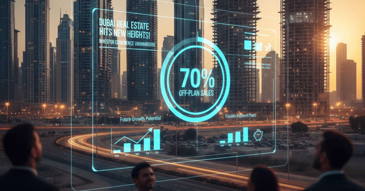 🚀 Dubai Real Estate HITS NEW HEIGHTS with Off-Plan Sales! 📈